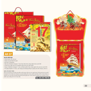 Bloc Siêu Đại 20x30cm – Thuận Buồm Xuôi Gió– Mã: AH 07