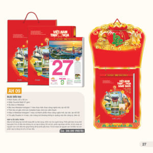 Bloc Siêu Đại 20x30cm – Tinh Hoa Sáng Ngời  – Mã: AH 09