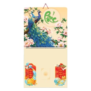 Lò Xo Giữa 37x68cm Gắn Bloc – Chữ Lộc  – Mã: AH 42