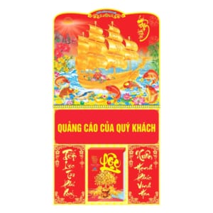 Lò Xo Giữa 37x68cm Gắn Bloc – Vạn Sự Hanh Thông  – Mã: BM 115