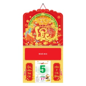 Lò Xo Giữa 37x68cm Gắn Bloc – Túi Tiền Tài Lộc – Mã: HN 21
