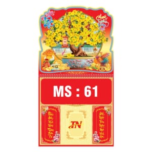 Lò Xo Giữa 37x68cm Gắn Bloc – Mai Tài Lộc – Mã: MS 61