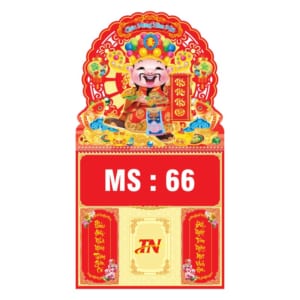 Lò Xo Giữa 37x68cm Gắn Bloc – Tấn Tài Tấn Lộc – Mã: MS 66