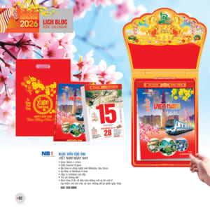 Bloc Siêu Đại  30x41cm – Việt Nam Ngày Nay – Mã: NB 01