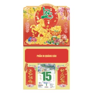 Lò Xo Giữa 37x68cm Gắn Bloc – Lộc Phát Tài  – Mã: NB 210