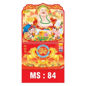 Lò xo giữa bộ số 37x68cm – Di Lặc Cát Tường – Mã: TN 84